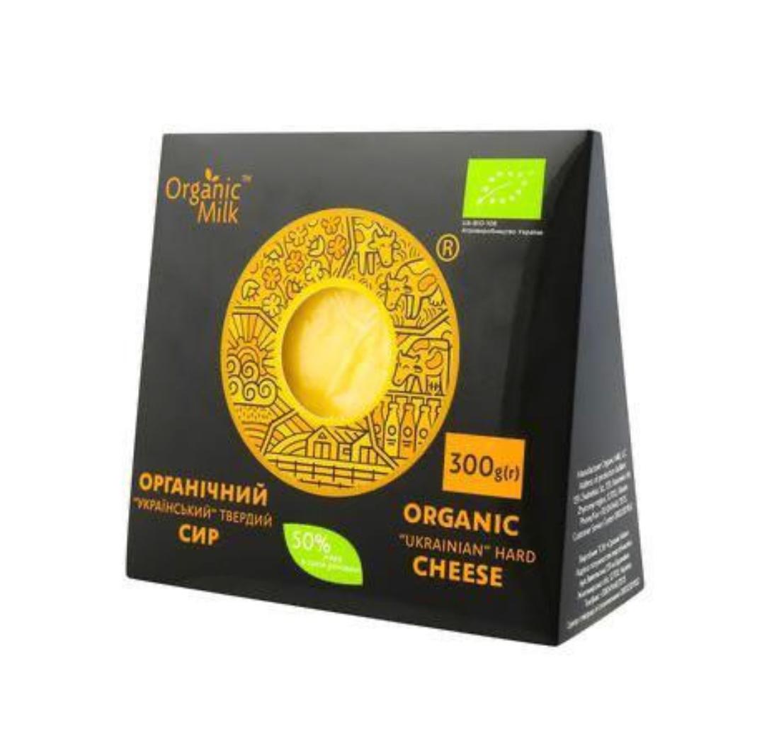 Сыр Organic Milk Украинский твердый органический 50% 300г